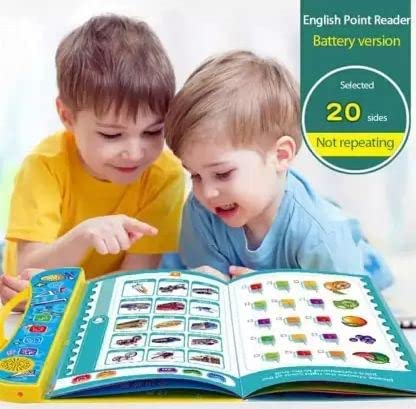 Kids Intelligence Book with English Letters & Words, poems, relations & much more Learning with figures & voices