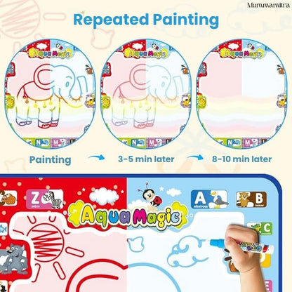 "Magic Water Doodle Mat – Reusable, Mess-Free Learning for Kids!"
