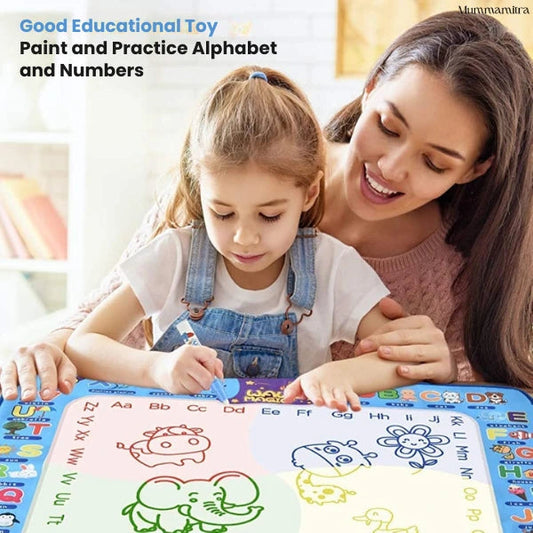 "Magic Water Doodle Mat – Reusable, Mess-Free Learning for Kids!"