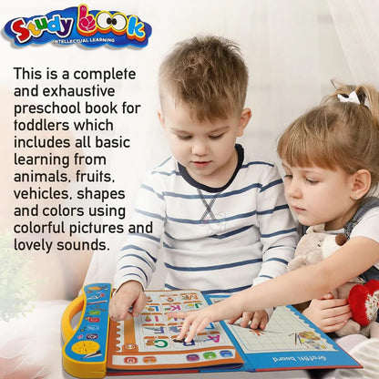 Kids Intelligence Book with English Letters & Words, poems, relations & much more Learning with figures & voices