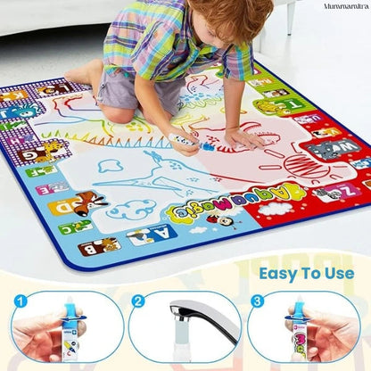 "Magic Water Doodle Mat – Reusable, Mess-Free Learning for Kids!"