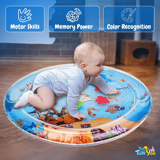 TumYoo™ - Interactive Water Play Bed for Sensory Stimulation and Fun Tummy Time